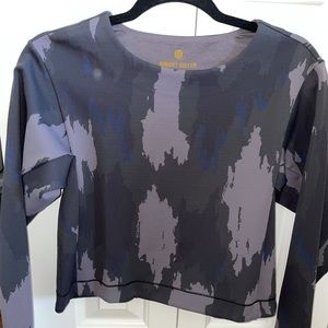 Lulu lemon x Robert Geller crop sweatshirt